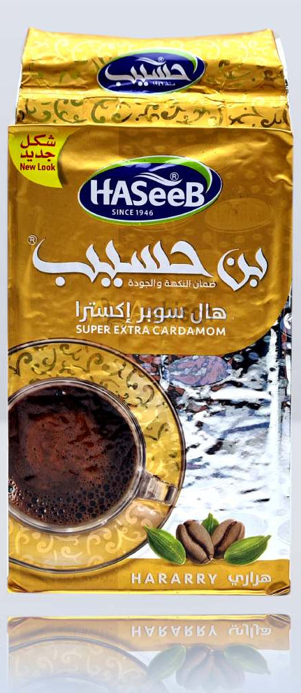 Haseeb Kaffee Gold mit Kardamom Neu (2024) 500g