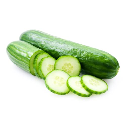 Gurke | Frische Salatgurke (3 Stück)|B0C4V7PMP7