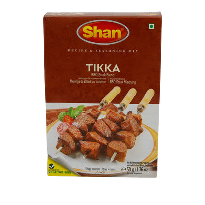 Tikka Masala SHAN | Aromatische Gewürzmischung | Für authentische indische Tikka-Gerichte | 50 g SHAN
