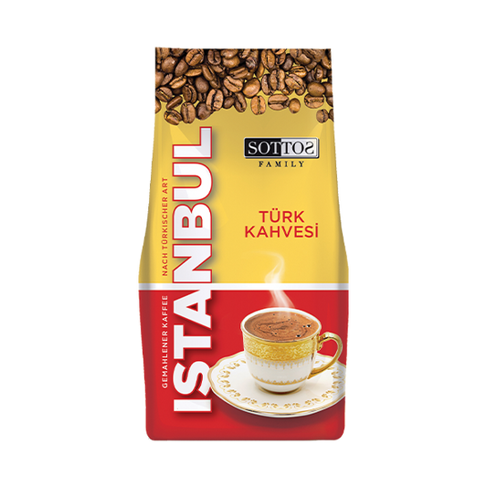 SOTTOS Istanbul türkischer Kaffee - Türk Kahvesi Mokka, 200g gemahlen
