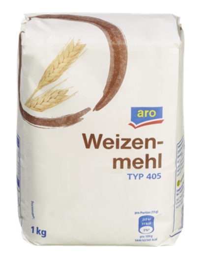 Aro Weizenmehl 1 KG