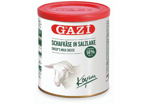 Gazi Schafskäse 50% Fett - Koyun Peyniri 400g